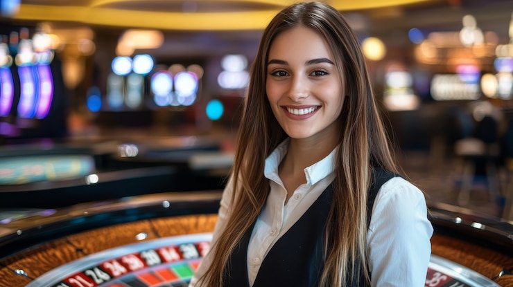 Roulette dengan multi-kamera dan dealer berpengalaman
