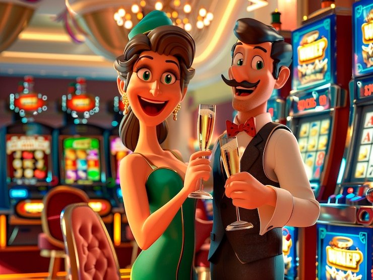 Antarmuka permainan Fortune Rabbit di kodal 4d dengan simbol keberuntungan Asia