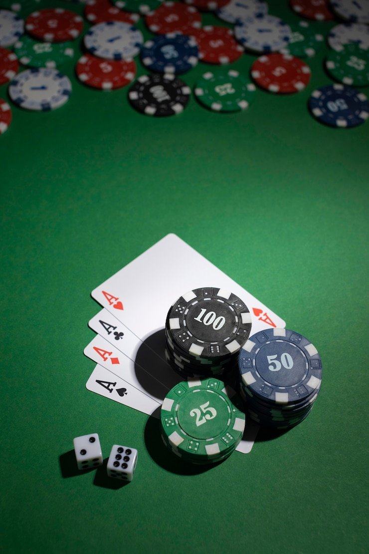 Roulette elektronik dengan layar digital dan chip virtual